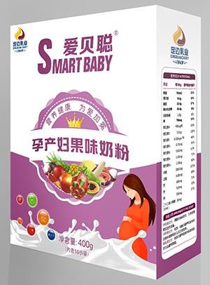 愛(ài)貝聰孕產(chǎn)婦果味奶粉