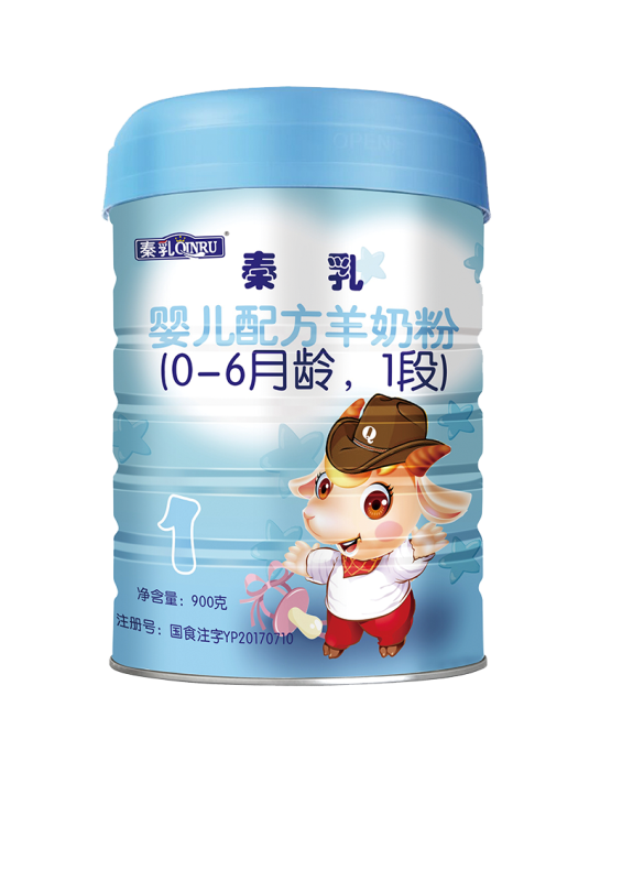 秦乳嬰兒配方奶粉（0-6月齡，1段）900克